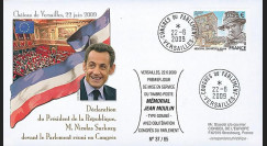 MOUL09-3 : 2009 - FDC 'Sarkozy réuni le Parlement en Congrès'