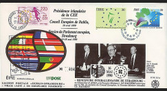 PE212A : 1990 - FDC Irlande 'Rencontre interallemande de Strasbourg'
