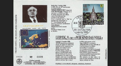 PE218 : 1990 - FDC Est-allde 'Gorbatchev - Leipzig 1989