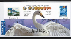 PE445-6 : 2002 - FDC 1er Jour TP 'Introduction de l'Euro' - Finlande