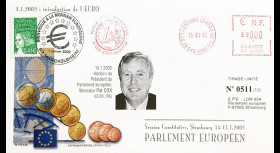 PE446 : 2002 - FDC PE "Election du Président du Parlement Européen