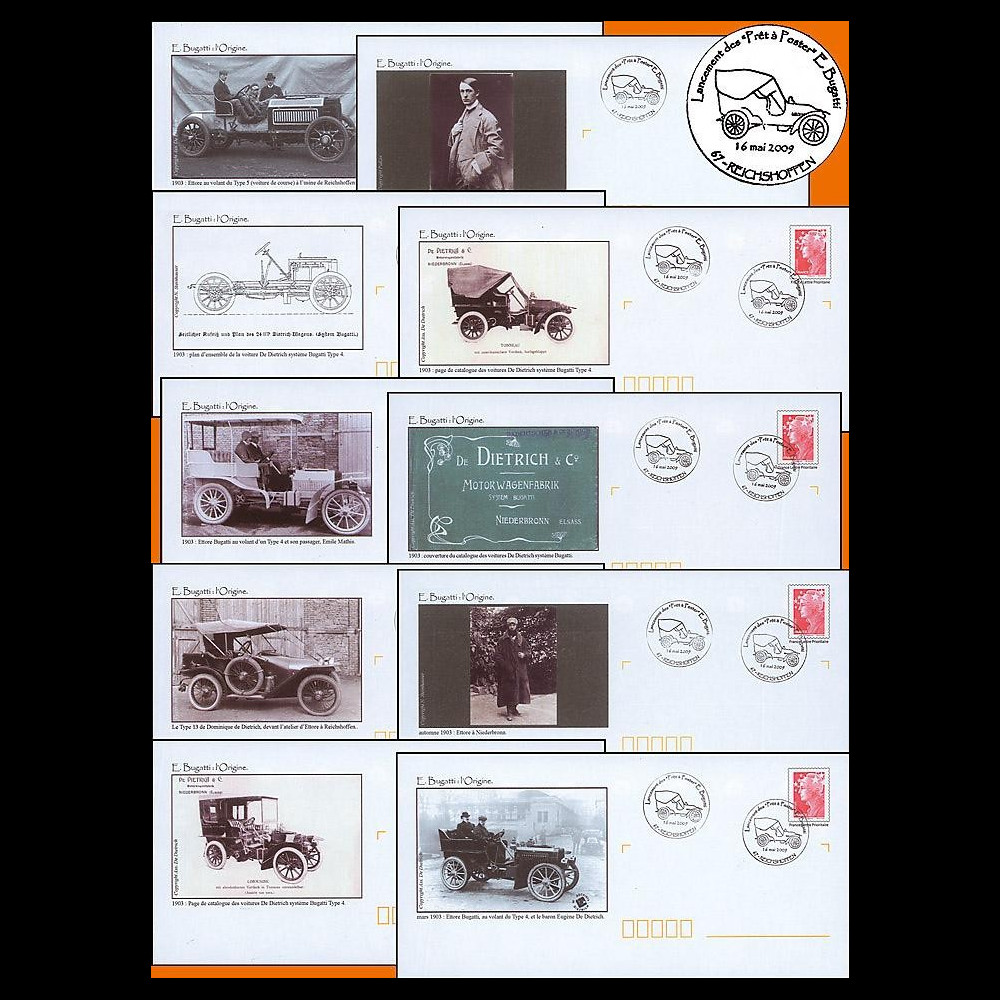 BUGATTI 09-1-10 : 2009 - 10 PAP '100 ans Bugatti - l'Origine'