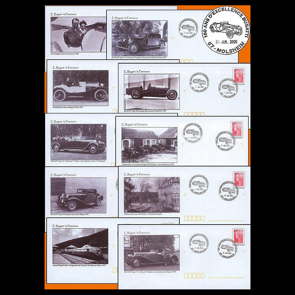 BUGATTI 09-11-20 : 2009 - 10 PAP '100 ans Bugatti - le Patrimoine'