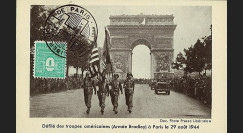 W2-FR624-C1 : 1944 - CM 'Libération de Paris' TP YT 624
