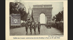 W2-FR628-D1 : 1944 - CM 'Libération de Paris' TP YT 628
