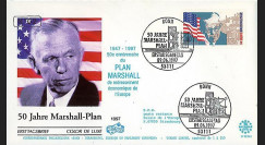PE344 : 1997 - FDC ALLEMAGNE '50e anniversaire du Plan Marshall'