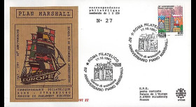 PE353 : 1997 - FDC ITALIE '50e anniversaire du Plan Marshall'