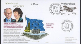 PE581 : 2009 - FDC Session PE 'Election 1er pdt permanent