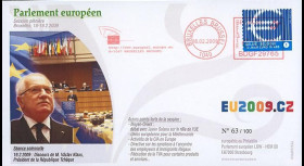 BR101 : 2009 - FDC Bruxelles 'Discours du Pdt tchèque