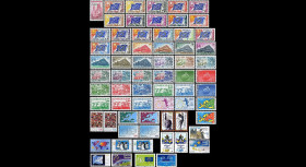 N°CE09-60-COL : 1958-2009 - Collection 66 TP service Conseil de l'Europe