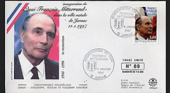 PE332-3 : 1997 - 1er Jour TP hommage à Mitterrand - Jarnac
