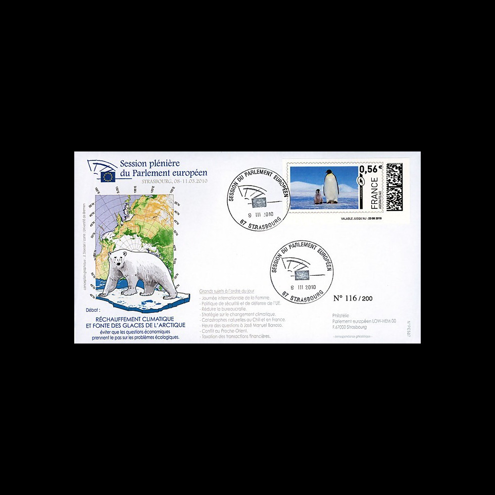 PE587 : 2009 - FDC Session PE 'Réchauffement climatique et fonte des glaces'