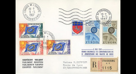 AP63c : 1967 - Env. de service RECO session PE 'Traités de Rome