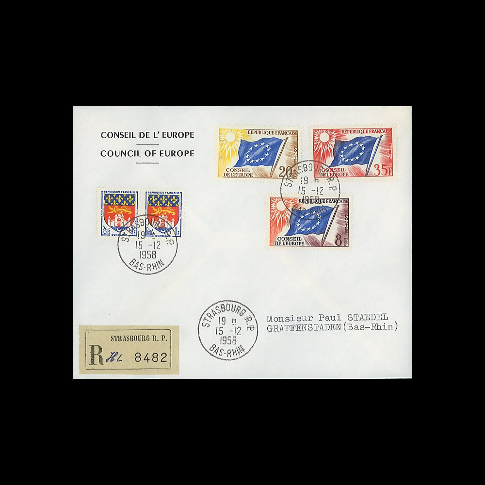 AP4b : 1958 - Env. de service CE '4e session de la présidence de Schuman' AP4b : 1958 - Env. de service CE '4e session de la présidence de Schuman'