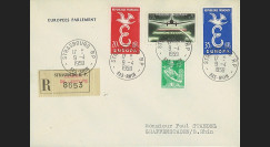 AP6a : 1959 - Env. de service PE RECO '6e session de la présidence de Schuman'