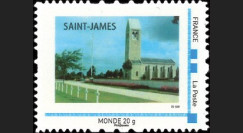 DEB10-6N : 2010 - TPP France 'Britany American Cemetery Saint-James' - Monde 20g