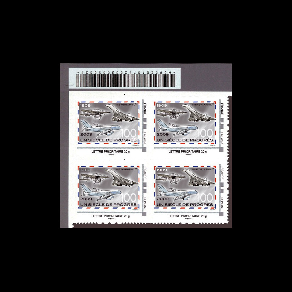 A380-96B4 : 2010 - Bloc 4 TPP France 'Un siècle de Progrès' - vol A380 'Paris-Johannesburg'