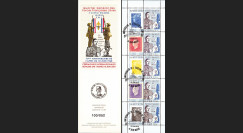 DG10-9C3 : Carnet porte-timbre "70e anniversaire Appel 18 juin 1940" - TVP Marianne bleu