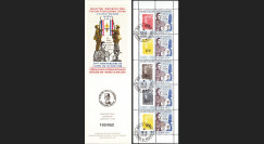 DG10-9C4 : Carnet porte-timbre "70e anniv. Appel 18 juin 1940" - TVP Marianne SPM rouge