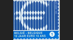 PE570-BEL-N : 2009 - TP Belgique '10 ans de l'Euro'