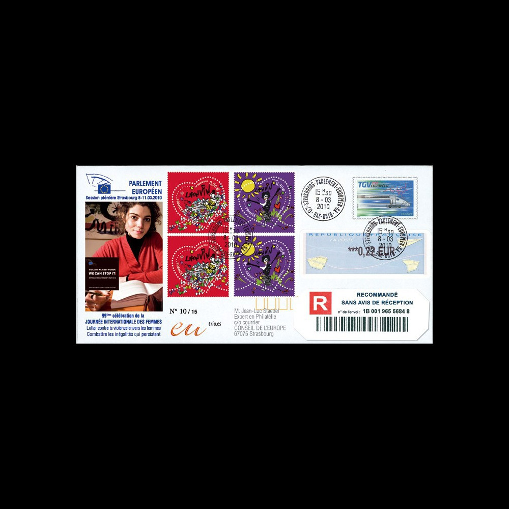 PE587a : 2010 - PAP recommandée Session PE "99e Journée Internationale des Femmes"