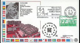 PE167A : 1988 - Arafat invité par le groupe socialiste du Parlement européen