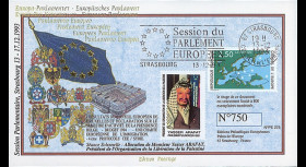 PE275 : 13.12.93 - Session du PE "Discours de M. Yasser Arafat