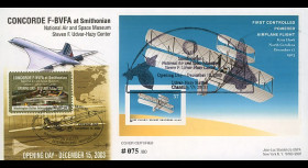 CO-RET V16A : 2003 - USA - Maxi-FDC "Concorde F-BVFA au musée de Smithonian"