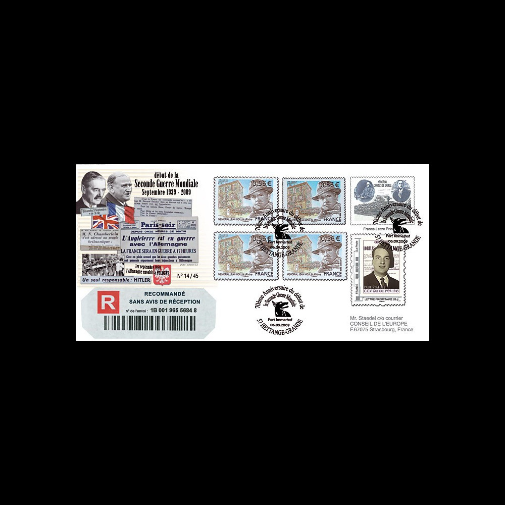 WW39-09CR : 2009 - PAP RECO France "3.9.39