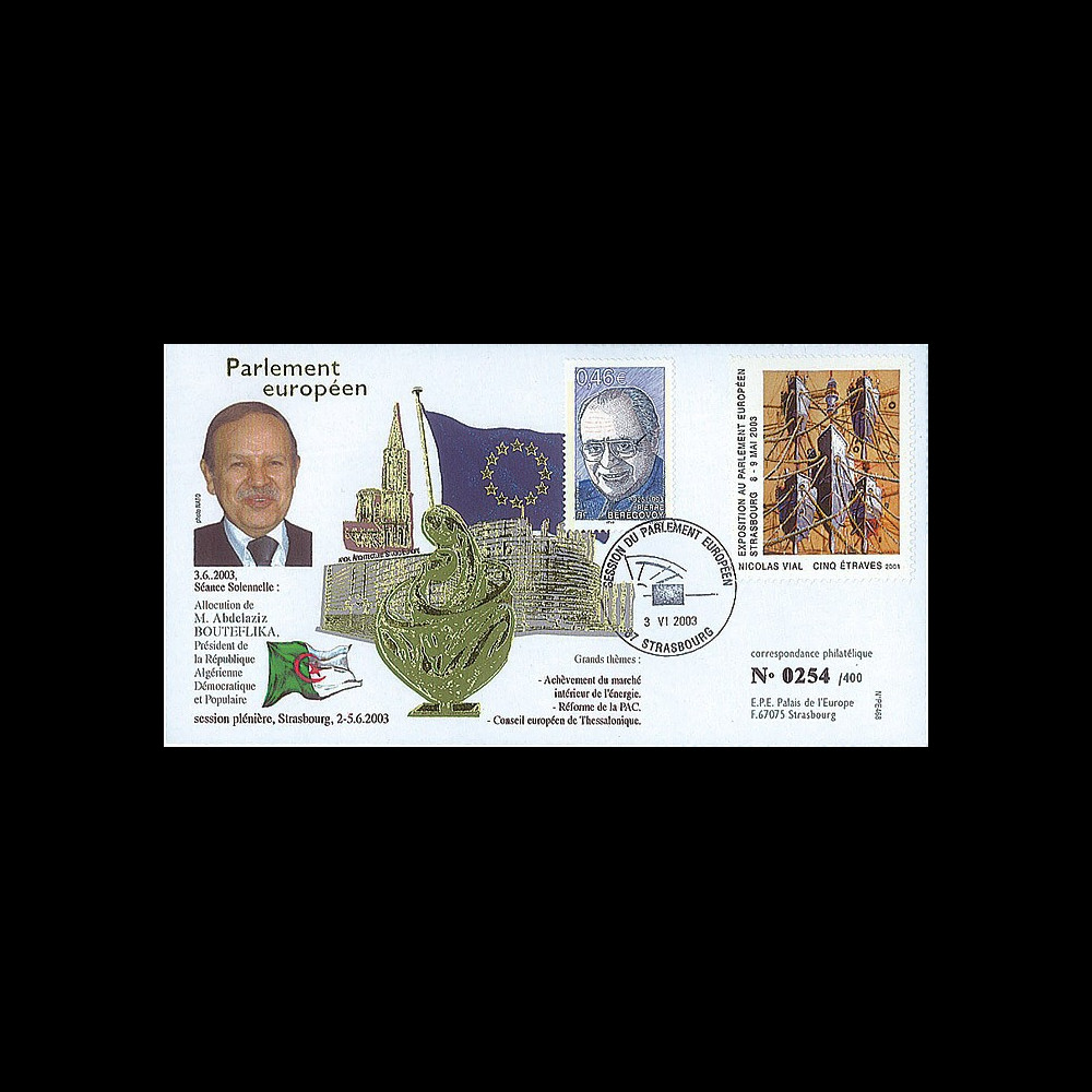 PE468T1 : 3.6.03 - FDC Session PE "M. Bouteflika