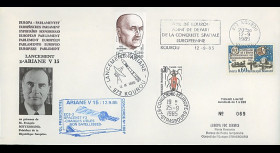 AR28LA : 12.9.85 - Env. Parlement eur. “Ariane V15 - SPACENET-F3 et ECS-3 non-satellisés”