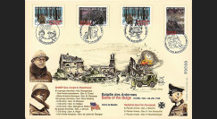 LIB04-BE1 : 2004 - Maxi FDC BELGIQUE "60 ans Bataille des Ardennes / PATTON & TASSIGNY"