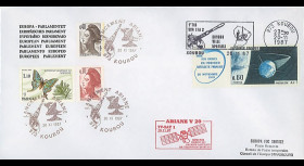 AR34LA : 20.11.87 - Env. Parlement européen “Ariane 2 V20