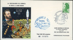 AR34L-SEP : 20.11.87 - FDC SEP “Ariane V20