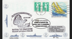 11NAV-FR04 : 3.3.94 - Pli Marine Nationale française "BATRAL L9034 LA GRANDIÈRE"