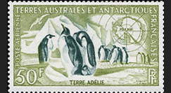 TAAF 2AV : 1956-59 - Timbre des Terres Australes et Antactiques Françaises