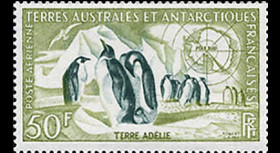 TAAF 2AV : 1956-59 - Timbre des Terres Australes et Antactiques Françaises