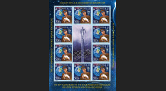GAGARIN11-3BN : 2011 - Feuillet 10 valeurs MONGOLIE "Youri Gagarine - 50 ans 1er Homme dans l'Espace"