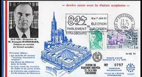PE71 type1 : 1984 - Présidence française de la CEE par le Pdt Mitterrand