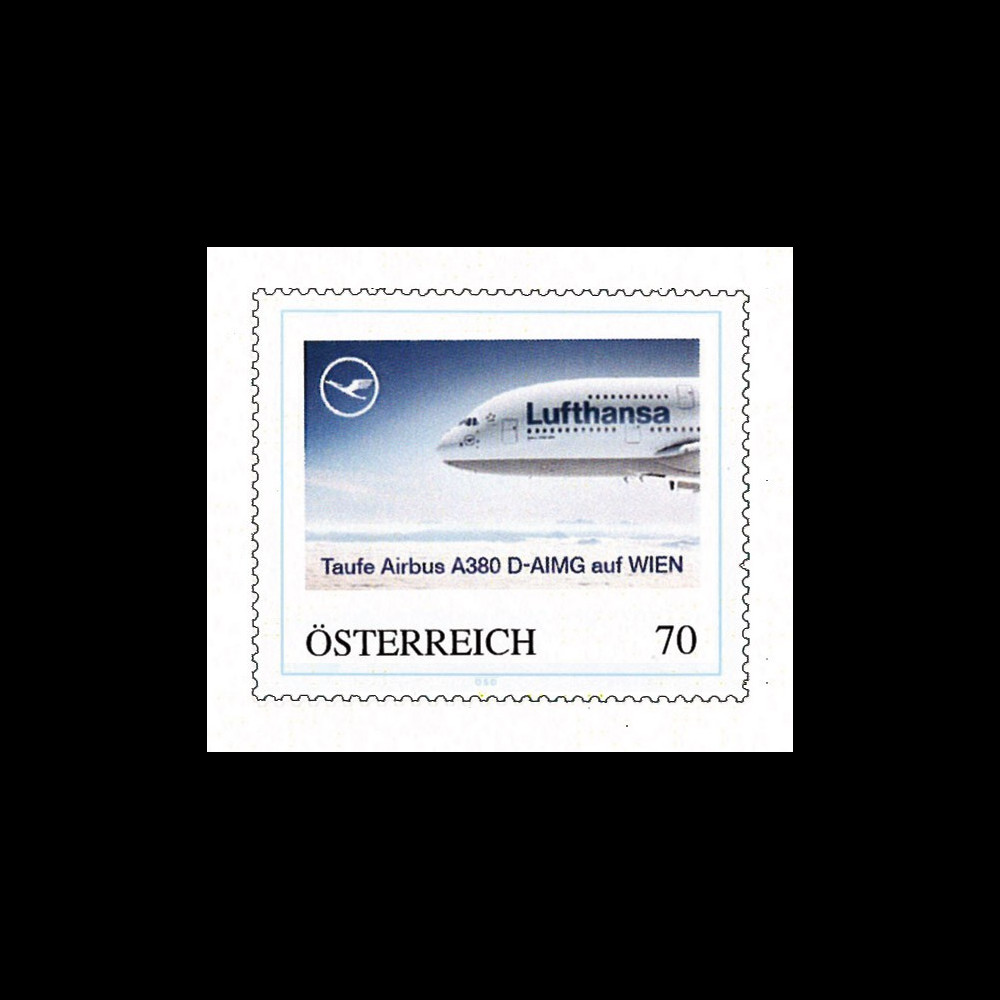 A380-140N : 2011 - TPP Autriche "A380 D-AIMG baptisé 'Wien' - compagnie Lufthansa"