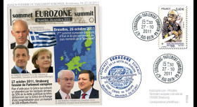 PE608 : 10.2011 - FDC Parlement européen "Crise de l'Eurozone - Mme Merkel