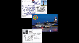 LYBIE11-6 : 2011 - Carte ALLEMAGNE "Transall C-160 - 50 ans Lufttransportgeschwader 63"