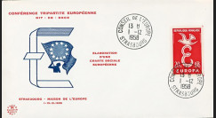 CH1 : 01.12.1958 - FDC Conseil de l'Europe "Elaboration d'une Charte Sociale Européenne"