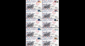 A380-88T1S : 2009 - Série 10 FFC à bord 'Vol inaugural A380 Air France NY-Paris'