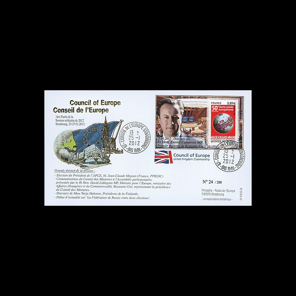 CE63-IC : 2012 - FDC Conseil Europe "Visite M. CAMERON