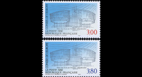 CE47-NF (Y&T 116/117) : 1996 - TP de service du Conseil de l'Europe