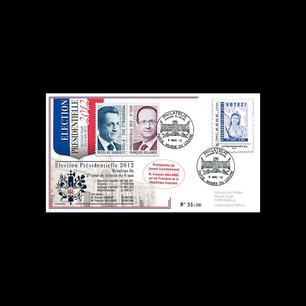 PRES12-11 : France FDC "Présidentielle 2012