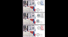 PRES12-14/16 : France série de 3 FDC "Présidentielle 2012