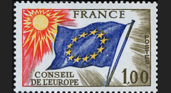 CE27-NF (Y&T 49) : 1976 - TP de service du Conseil de l'Europe