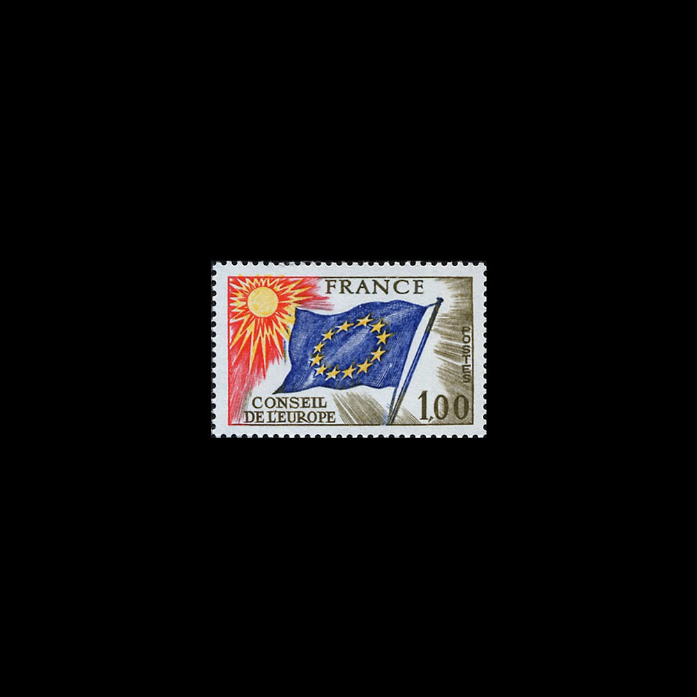 CE27-NF (Y&T 49) : 1976 - TP de service du Conseil de l'Europe